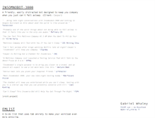 Tablet Screenshot of gabrielwhaley.com